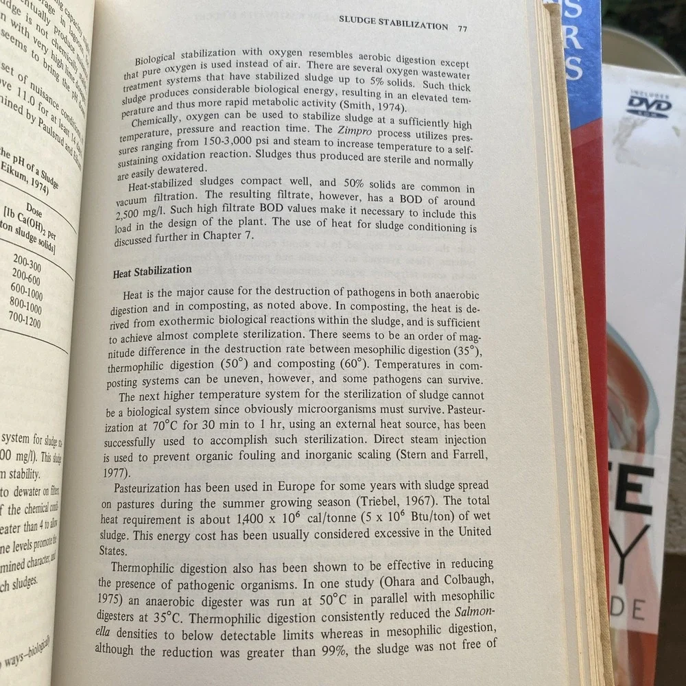 Treatment and Disposal Of Wastewater Sludges‎ By P. Aarne Vesilind 1979 Revised